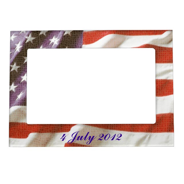 Grunge USA Flag photo frames (Front)