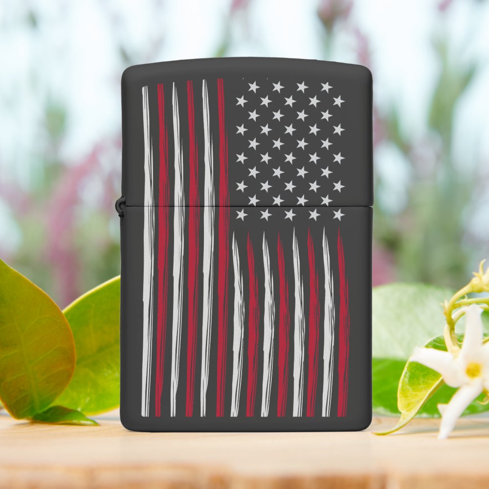 Disover American Flag Zippo Pocket Lighter, Patriotic Zippo Pocket Lighter