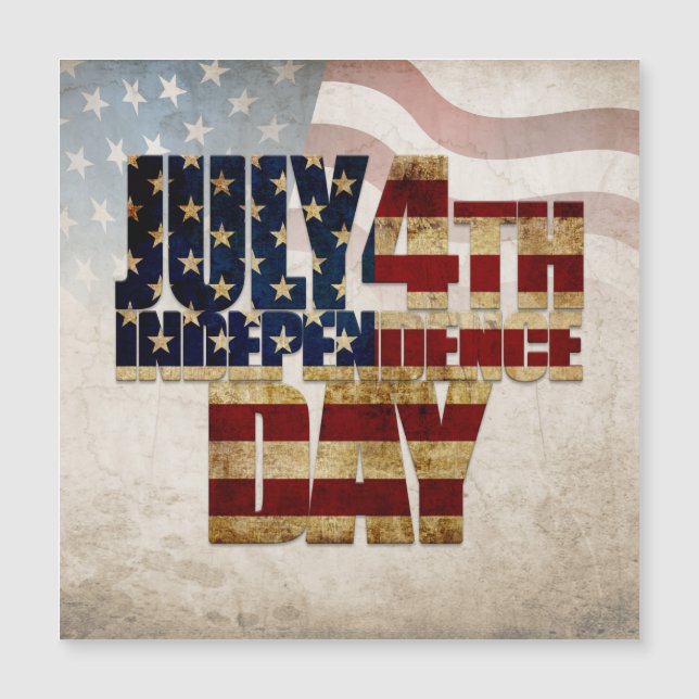 Grunge USA July 4th Independence Graphic (Front)