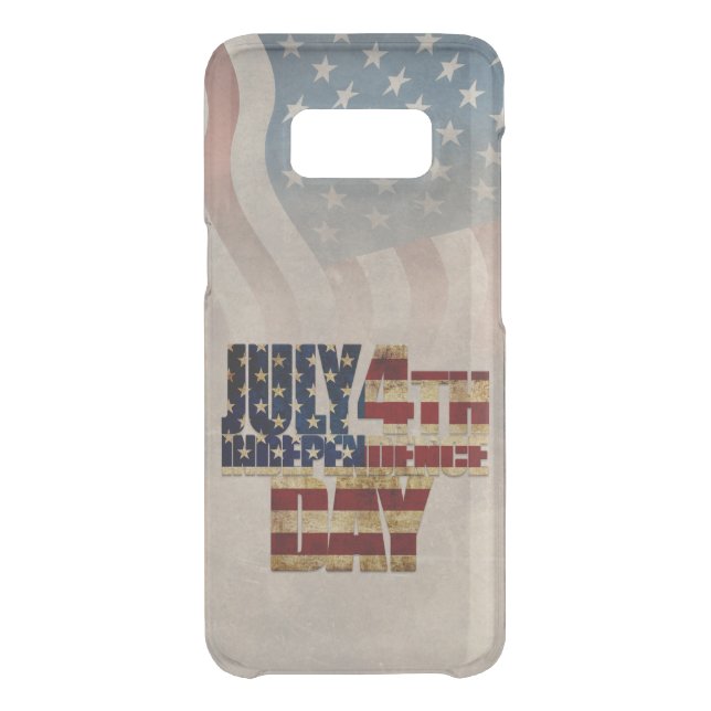 Grunge USA July 4th Independence Graphic Uncommon Samsung Galaxy Case (Back)
