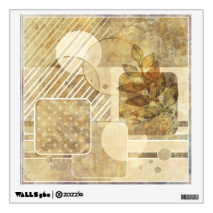 Grunge . Vintage . Wall Sticker
