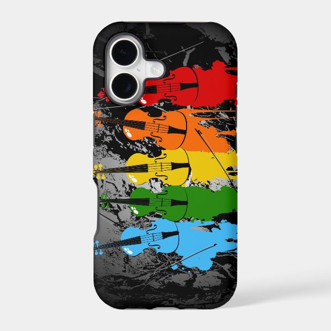 Grunge Violins iPhone 5 Case (Back)