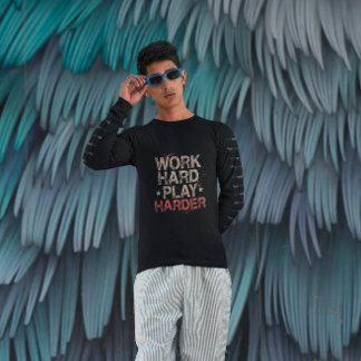 Grunge Work Harder – Funny Work Giftful  Sweatshirt