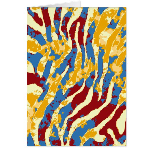 GRUNGE ZEBRA CARDS (Front)