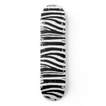 Grunge Zebra Skateboard