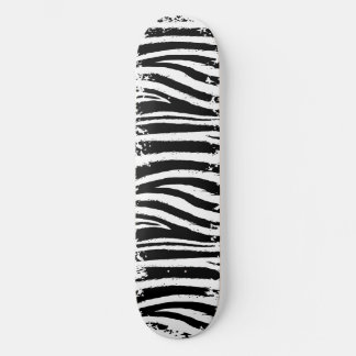 Grunge Zebra Skateboard Deck