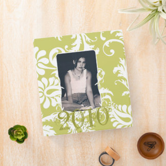 Grunged Damask Photo Binder
