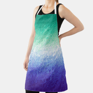 Grungy Abstract MLM Men Loving Men Pride Flag Apron