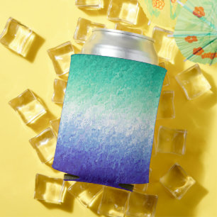 Grungy Abstract MLM Men Loving Men Pride Flag Can Cooler