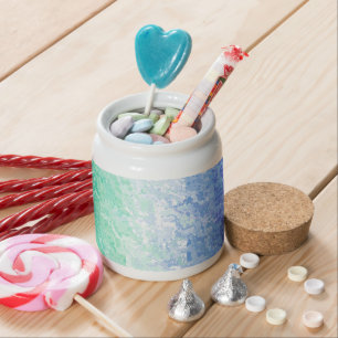 Grungy Abstract MLM Men Loving Men Pride Flag Candy Jar