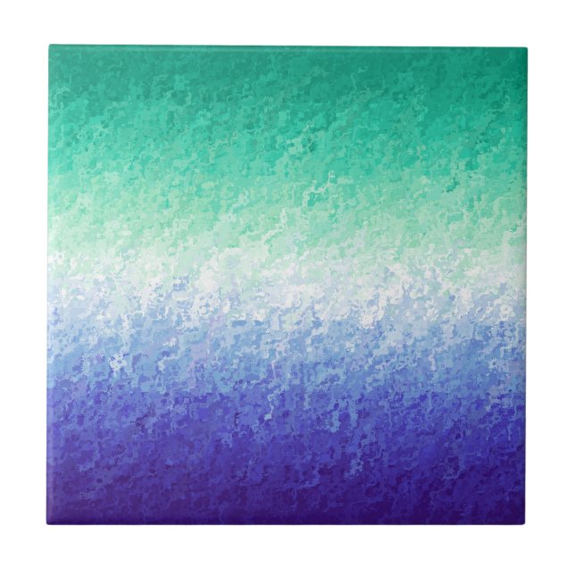 Grungy Abstract MLM Men Loving Men Pride Flag Ceramic Tile (Front)