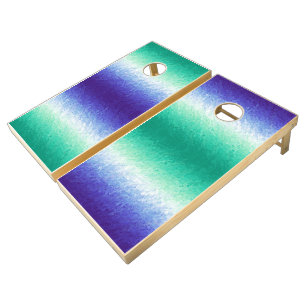 Grungy Abstract MLM Men Loving Men Pride Flag Cornhole Set