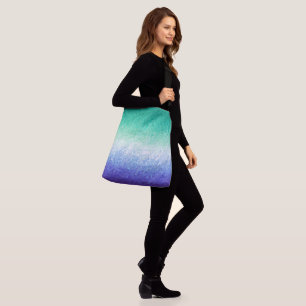 Grungy Abstract MLM Men Loving Men Pride Flag Crossbody Bag