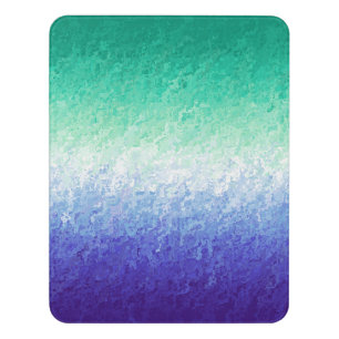 Grungy Abstract MLM Men Loving Men Pride Flag Door Sign