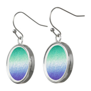 Grungy Abstract MLM Men Loving Men Pride Flag Earrings