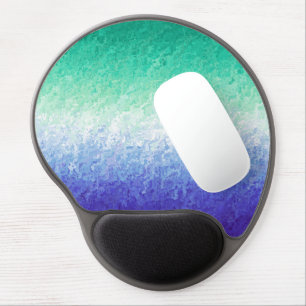 Grungy Abstract MLM Men Loving Men Pride Flag Gel Mouse Pad