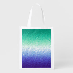 Grungy Abstract MLM Men Loving Men Pride Flag Grocery Bag