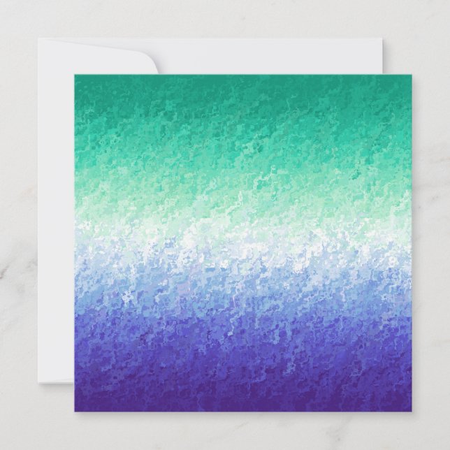 Grungy Abstract MLM Men Loving Men Pride Flag Holiday Card (Front)