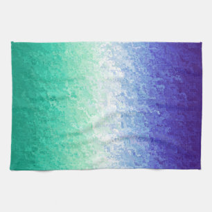 Grungy Abstract MLM Men Loving Men Pride Flag Kitchen Towel