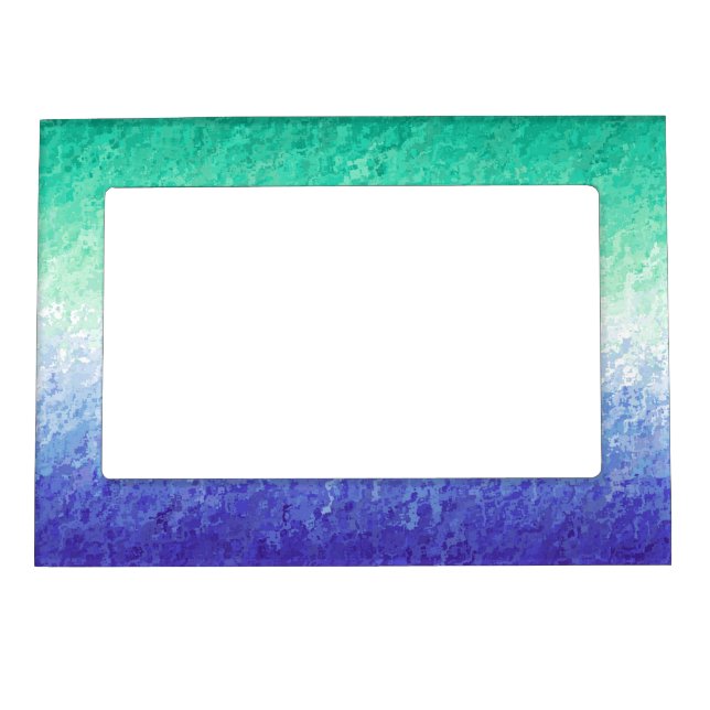 Grungy Abstract MLM Men Loving Men Pride Flag Magnetic Frame (Front)