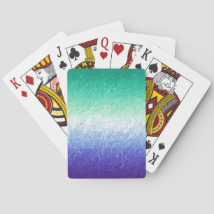 Grungy Abstract MLM Men Loving Men Pride Flag Poker Cards