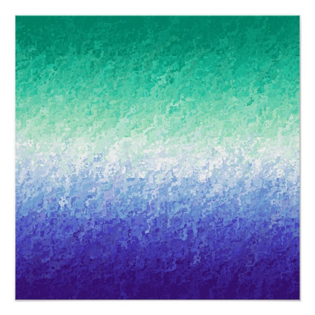 Grungy Abstract MLM Men Loving Men Pride Flag Poster (Front)