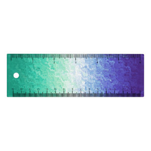Grungy Abstract MLM Men Loving Men Pride Flag Ruler