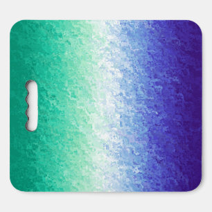 Grungy Abstract MLM Men Loving Men Pride Flag Seat Cushion