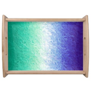 Grungy Abstract MLM Men Loving Men Pride Flag Serving Tray