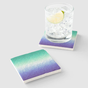 Grungy Abstract MLM Men Loving Men Pride Flag Stone Coaster