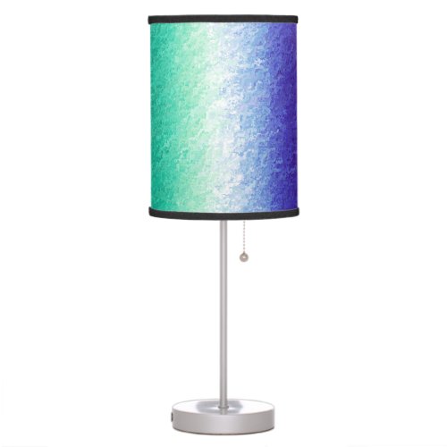 Grungy Abstract MLM Men Loving Men Pride Flag Table Lamp