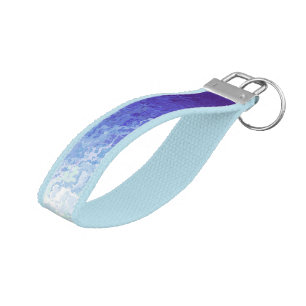 Grungy Abstract MLM Men Loving Men Pride Flag Wrist Keychain