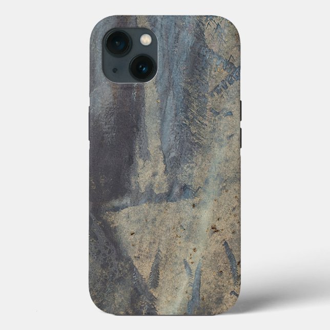 Grungy Abstract Slate Design Case-Mate iPhone Case (Back)