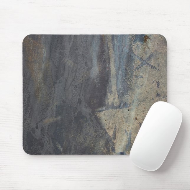 Grungy Abstract Slate Design Mouse Pad (With Mouse)