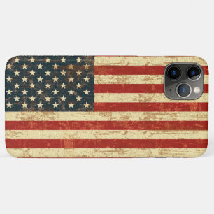 Grungy American Flag iPhone 11 Pro Max Case