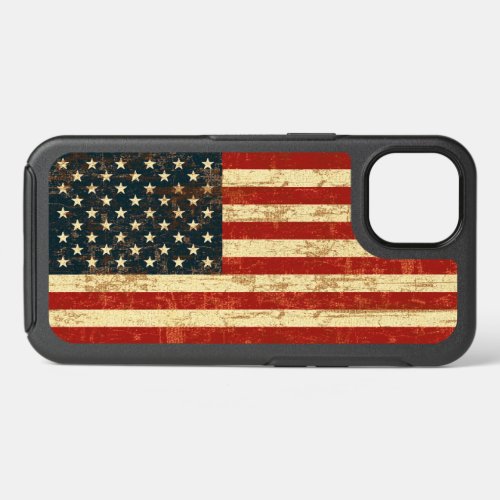 Grungy American Flag USA iPhone 13 Case