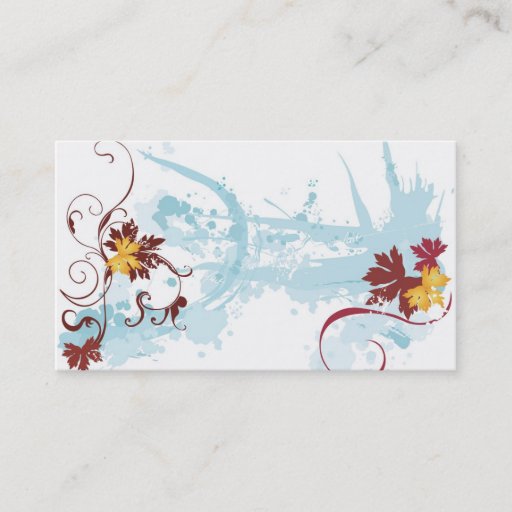 Customizable Grungy Business Card