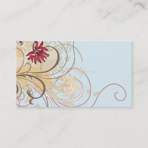 Grungy Business Card