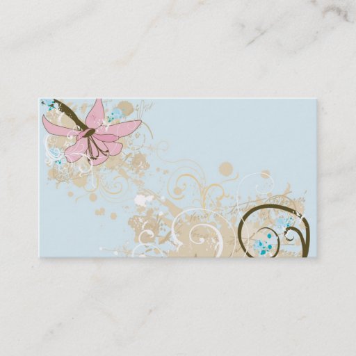 Customizable Grungy Business Card