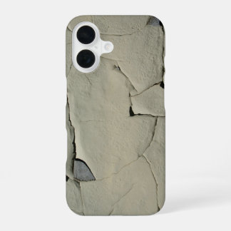 Grungy cracked peeling paint iPhone 16 case