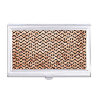 Grungy Fishnets Texture Business Card Case
