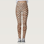 Grungy Fishnets Texture Leggings<br><div class="desc">Grungy fishnet stockings pattern on a distressed skin texture leggings</div>