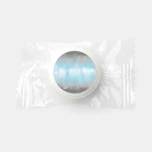 Grungy Glitchy Funky Abstract Demiboy Pride Flag Life Saver® Mints
