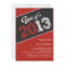 Grungy Graduate Graduation Invitation - Red