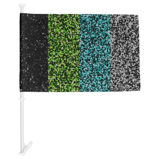 Grungy Noisy Abstract Quoiromantic Pride Flag (Front)