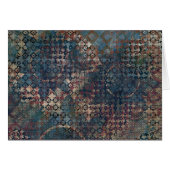Grungy Patterns with Messy Patchwork of Textures Cards (Front Horizontal)