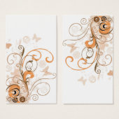 Grungy Profile Card (Front & Back)