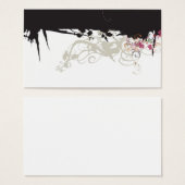 Grungy Profile Card (Front & Back)