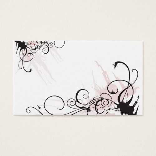 Grungy Profile Card Business Card Templates