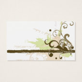 Grungy Profile Card (Back)